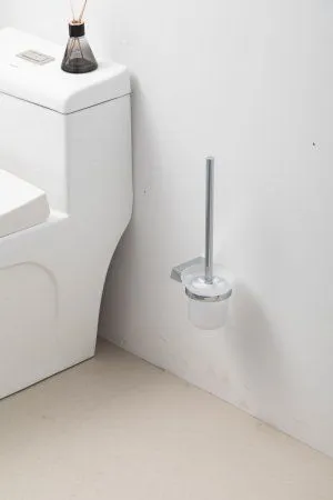 Ершик для унитаза подвесной Frap F30610, хром - купить в Москве по низкой цене в интернет-магазине с доставкой по всей России | HITsant Ершик для унитаза подвесной Frap F30610, хром