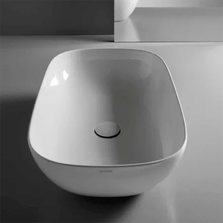 Раковина Globo T-Edge B6R60.BI*0 60х38 белый - купить в Москве по низкой цене в интернет-магазине с доставкой по всей России | HITsant Раковина Globo T-Edge B6R60.BI*0 60х38 белый