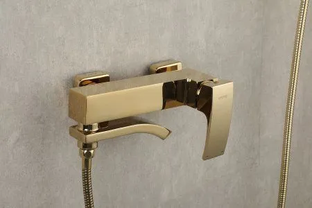 Смеситель для ванны Gappo G3207-3, однорычажный, золото