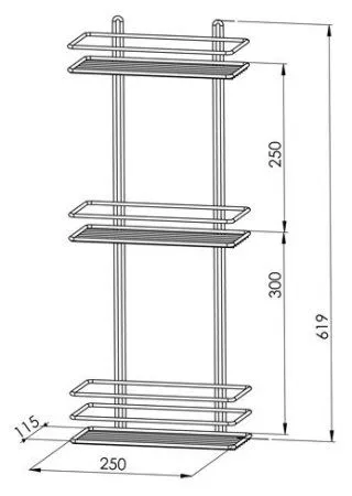 Полка Lemark LM8233C