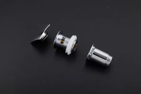 Донный клапан для раковины с переливом Frap F60-2, хром