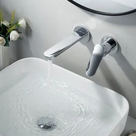 Смеситель для раковины Shevanik S4LT34ON1, Хром