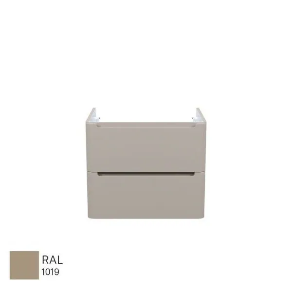 Тумба подвесная, 60 см, капучино, Edifice, IDDIS, EDI60C0i95  подходит умыв. 0106000i28