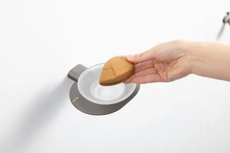 Мыльница стеклянная Gappo G3QQ09GH02TM-9PG оружейная сталь