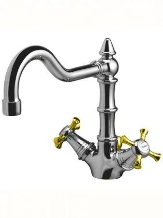 Смеситель Ideal Standard Reflection B9654LS для раковины, хром/золото