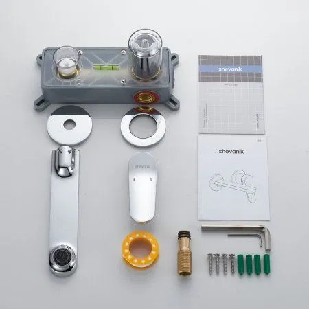 Смеситель для раковины Shevanik S4LT34ON1, Хром