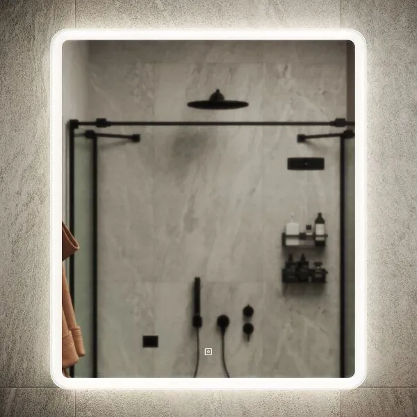 Зеркало для ванной комнаты SANCOS Arcadia 700х800 с подсветкой,  AR700