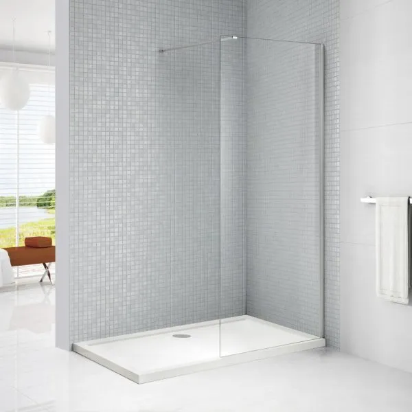 Душевая перегородка Cezares Liberta LIBERTA-L-1-140-C-Cr 140 прозрачное стекло, хром