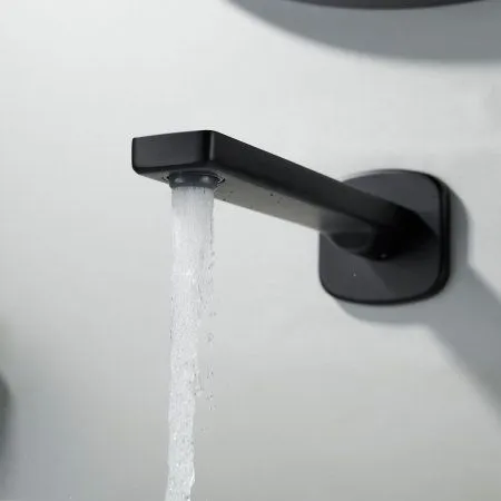 Смеситель для раковины однорычажный встроенный Shevanik S9941H, Черный