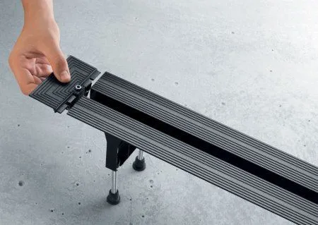 Душевой лоток Viega Advantix Vario 721671 L300–1200 BH70–95 укорачиваемый