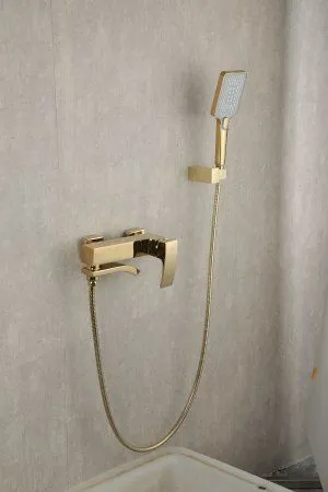 Смеситель для ванны Gappo G3207-3, однорычажный, золото