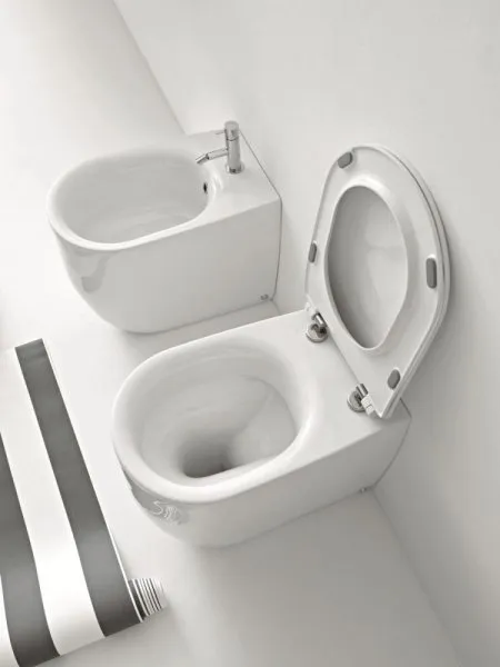 Крышка-сиденье Kerasan Nolita 539130 с микролифтом, белый матовый