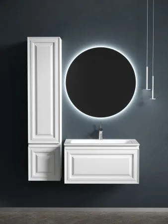 Тумба подвесная SANCOS Very 790х445х406, c одним  ящиком оснащенным доводчиками, Bianco , VR80W