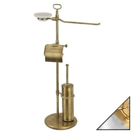 Стойка Migliore Mirella 17304 хром-золото - купить в Москве по низкой цене в интернет-магазине с доставкой по всей России | HITsant Стойка Migliore Mirella 17304 хром-золото