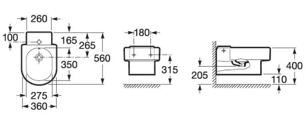 Крышка для биде Roca Happening 806560004 белая