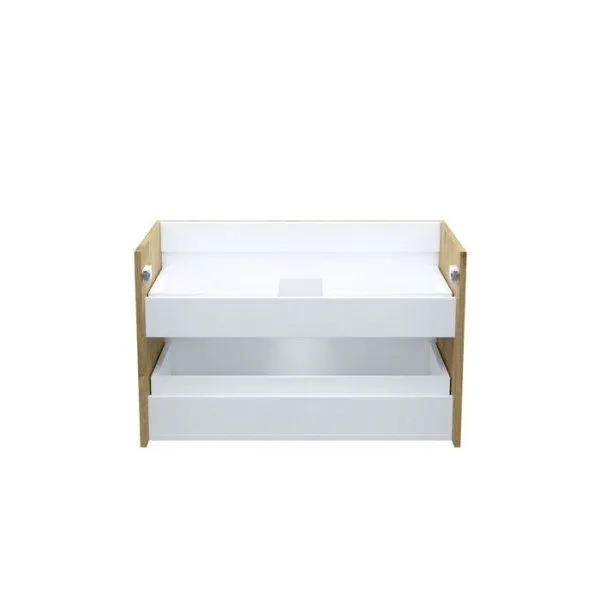 Тумба подвесная, 80 см, дуб светлый, Bild, IDDIS, BIL80V0i95 подходит умыв. 0138000i28