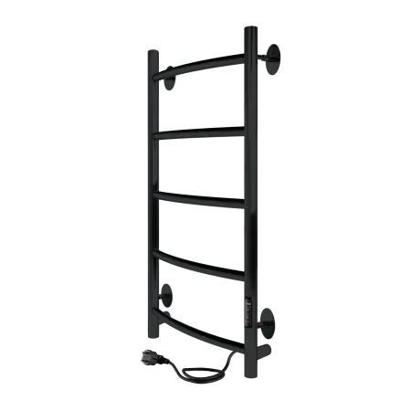 Полотенцесушитель Электрический Лесенка INDIGO LCALE70-30BRRt, Черный муар