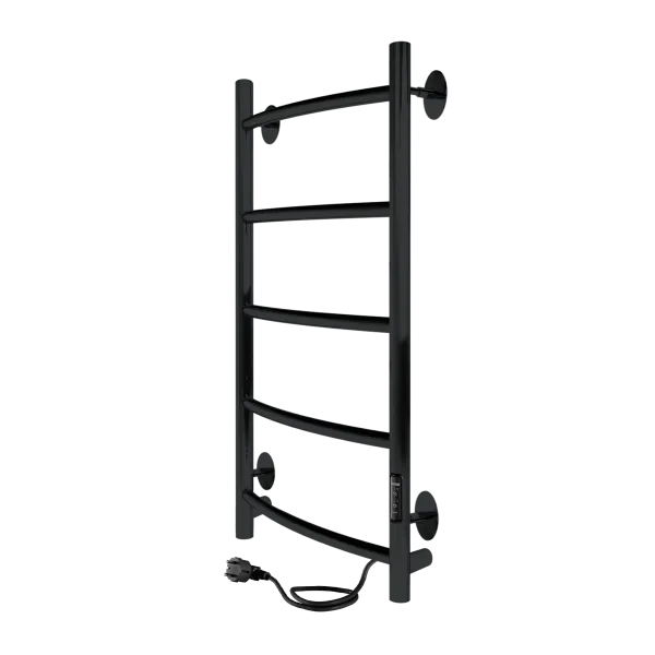 Полотенцесушитель Электрический Лесенка INDIGO LCALE70-30BRRt, Черный муар