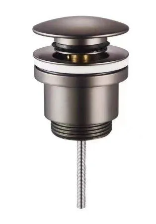 Донный клапан Rose RSBV31JST оружейная сталь