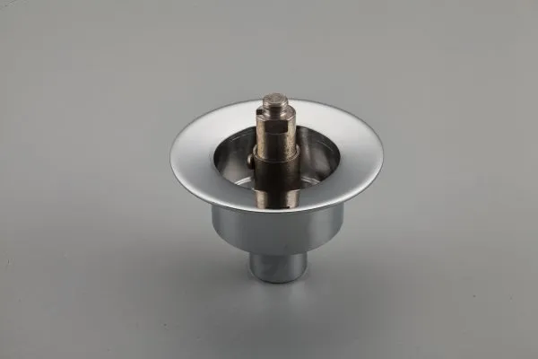 Донный клапан для раковины универсальный Frap F62-8,хром/белый