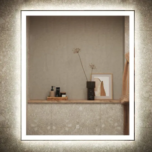 Зеркало для ванной комнаты SANCOS City 700х800 c  подсветкой , CI700