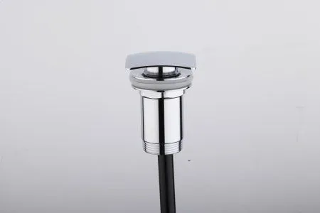 Донный клапан для раковины с переливом Frap F60-2, хром