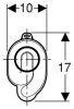 Сифон Geberit 152.983.00.1 для писсуара
