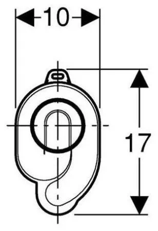 Сифон Geberit 152.983.00.1 для писсуара