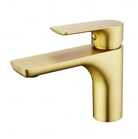 Смеситель для раковины Feramolli GL645, золото - купить в Москве по низкой цене в интернет-магазине с доставкой по всей России | HITsant Смеситель для раковины Feramolli GL645, золото