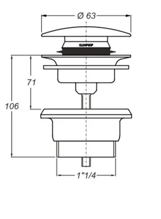 Клик-клак BONOMINI (0931SX54S7WZ)