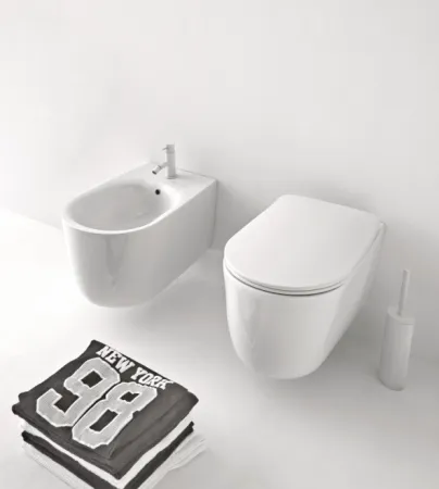 Чаша для унитаза подвесного Kerasan Nolita 531401 безободковый, белый