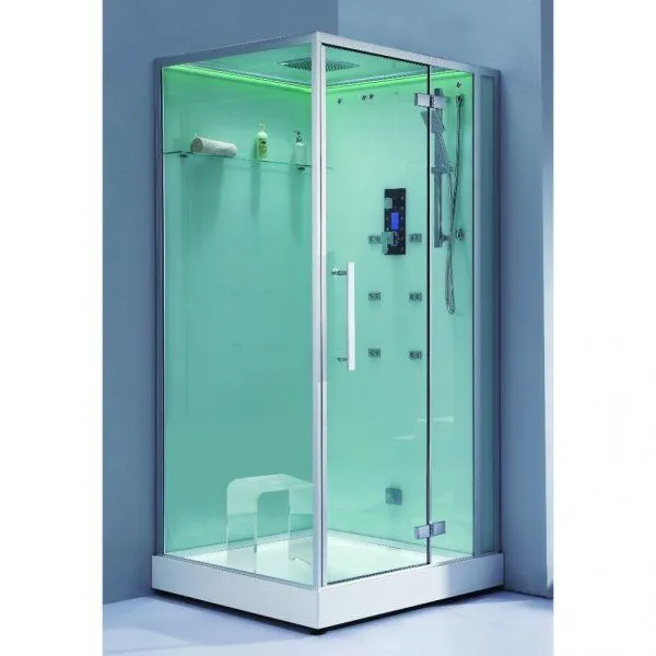 Душевая кабина Eago Malmo DZ989F12 (R) белое стекло