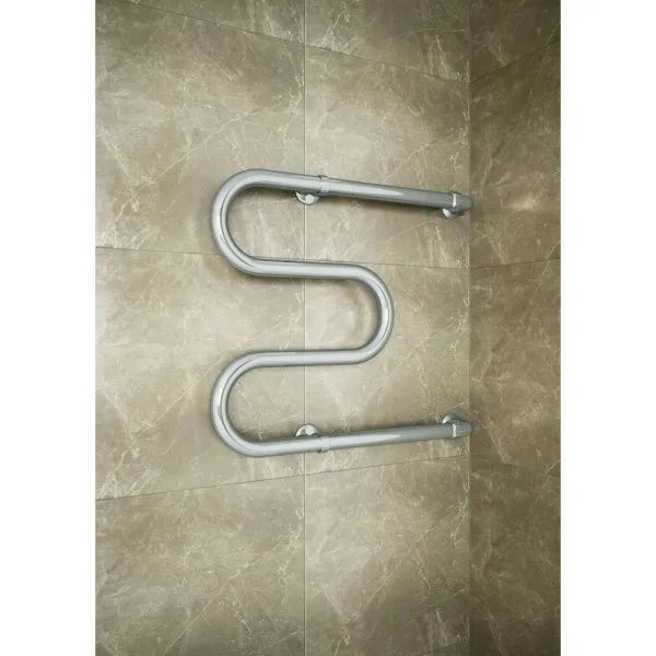 Полотенцесушитель водяной Terminus Эконом М-обр AISI 32х2 500х600 с полкой