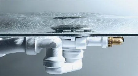 Сифон для поддона Viega Tempoplex 576455 вертикальный