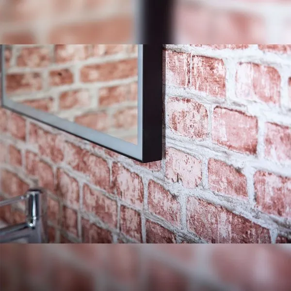 Зеркало Бриклаер ЛОФТ 60 см, сенсор на зеркале бесконтактный