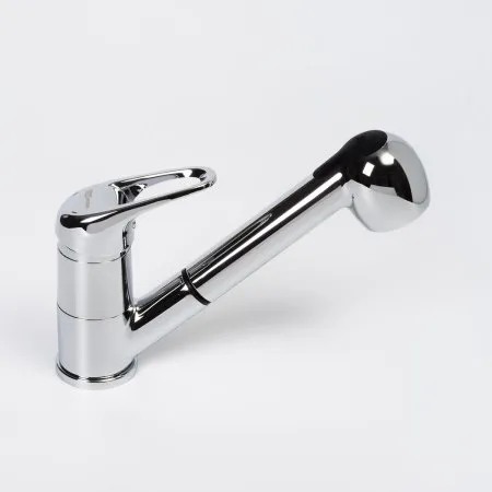 Смеситель для кухонной мойки WasserKRAFT 6365 с выдвижной лейкой, хром