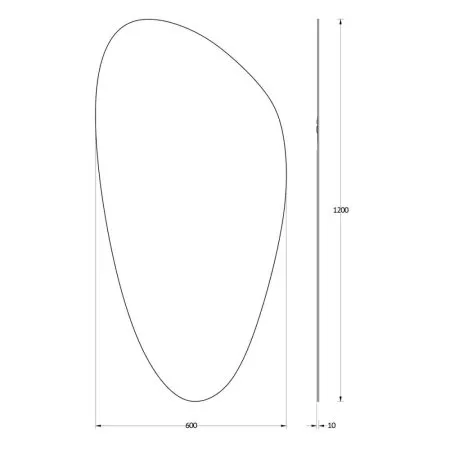 Зеркало Evoform Primary BY 0119 60x120