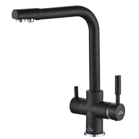 Смеситель Zorg SH 552 BL черный - купить в Москве по низкой цене в интернет-магазине с доставкой по всей России | HITsant Смеситель Zorg SH 552 BL черный