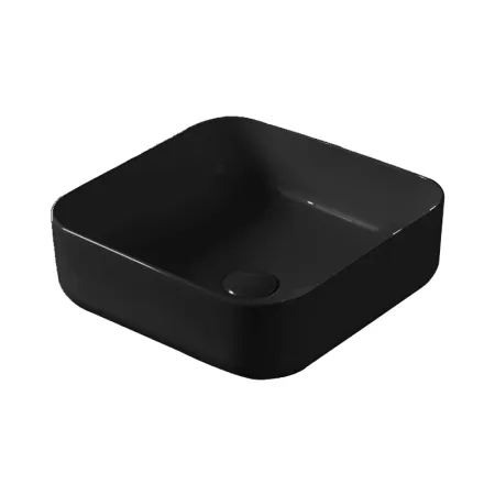 Раковина SantiLine SL-1052B 40 черная глянцевая