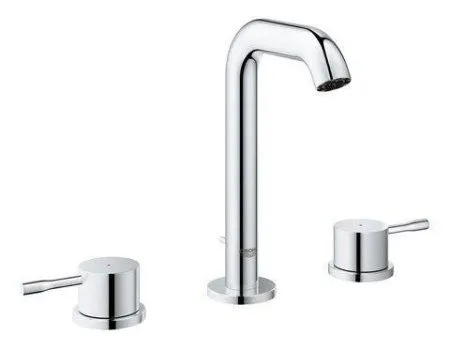 Смеситель Grohe Essence New 20296001 для раковины, низкий излив - купить в Москве по низкой цене в интернет-магазине с доставкой по всей России | HITsant Смеситель Grohe Essence New 20296001 для раковины, низкий излив