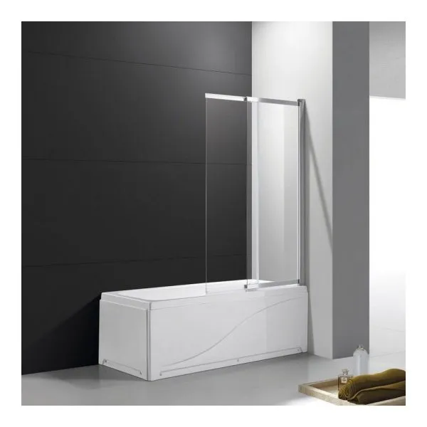 Шторка на ванну Cezares Slider SLIDER-VF-11-80/150-C-Cr прозрачное стекло - купить в Москве по низкой цене в интернет-магазине с доставкой по всей России | HITsant Шторка на ванну Cezares Slider SLIDER-VF-11-80/150-C-Cr прозрачное стекло