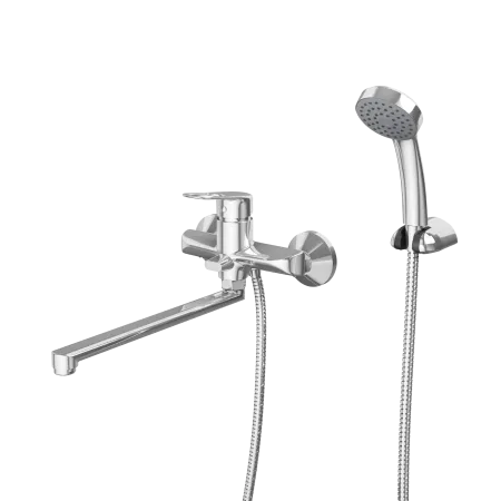 Смеситель для ванны с длинным поворотным изливом RUSH Edge (ED7735-51)