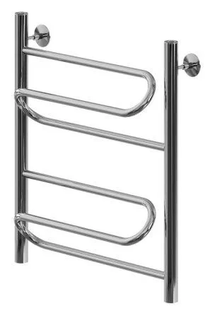 Полотенцесушитель водяной Aquanet Paolo 600x400 хром