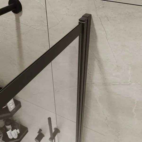 Шторка на ванну Terminus Ното 1CS150х90BT 150х90 тонированное стекло/черный - купить в Москве по низкой цене в интернет-магазине с доставкой по всей России | HITsant Шторка на ванну Terminus Ното 1CS150х90BT 150х90 тонированное стекло/черный