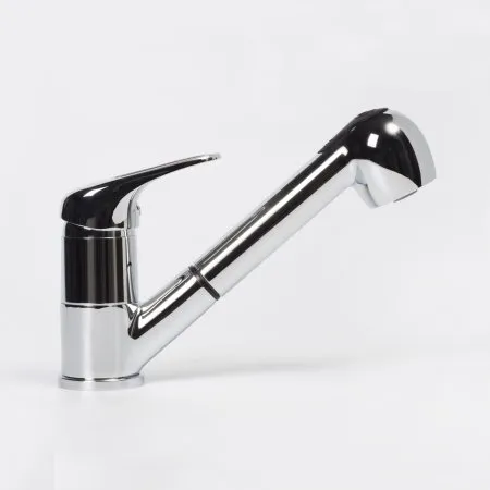 Смеситель для кухонной мойки WasserKRAFT 6365 с выдвижной лейкой, хром