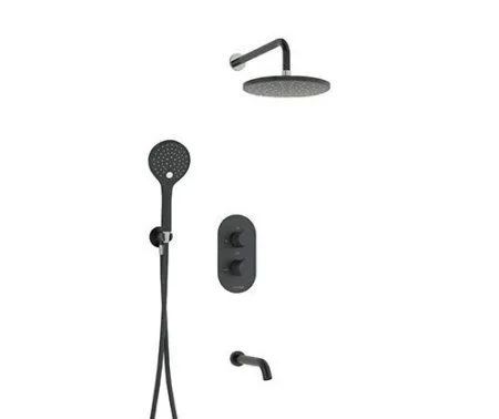 Встраиваемая душевая система WasserKRAFT A177477 черный