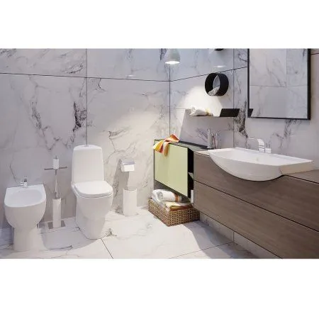 Раковина Sanita Luxe Best BST85SLWB01 85 - купить в Москве по низкой цене в интернет-магазине с доставкой по всей России | HITsant Раковина Sanita Luxe Best BST85SLWB01 85