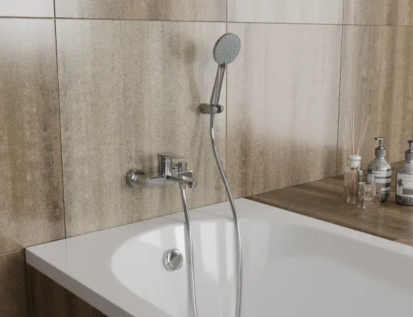 Смеситель DK для ванны Bayern.Fürth (DA1523201) - купить в Москве по низкой цене в интернет-магазине с доставкой по всей России | HITsant Смеситель DK для ванны Bayern.Fürth (DA1523201)