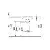 Раковина Duravit Viu 0330480000 48,5