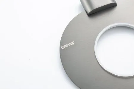 Мыльница стеклянная Gappo G3QQ09GH02TM-9PG оружейная сталь